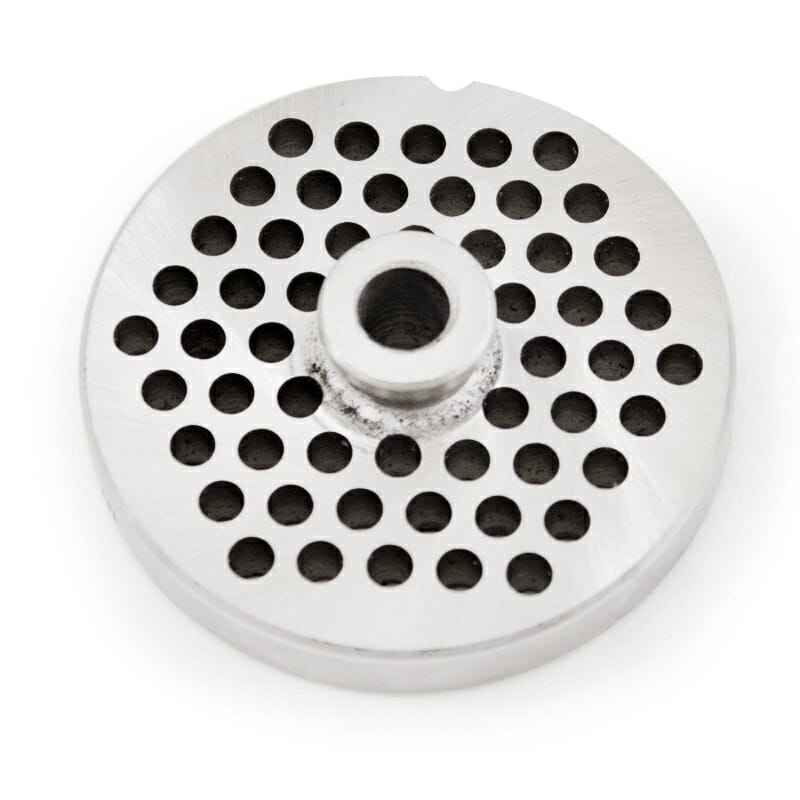 #22_Stainless_Steel_1/4"_Grinder_Plate_with_Hub
