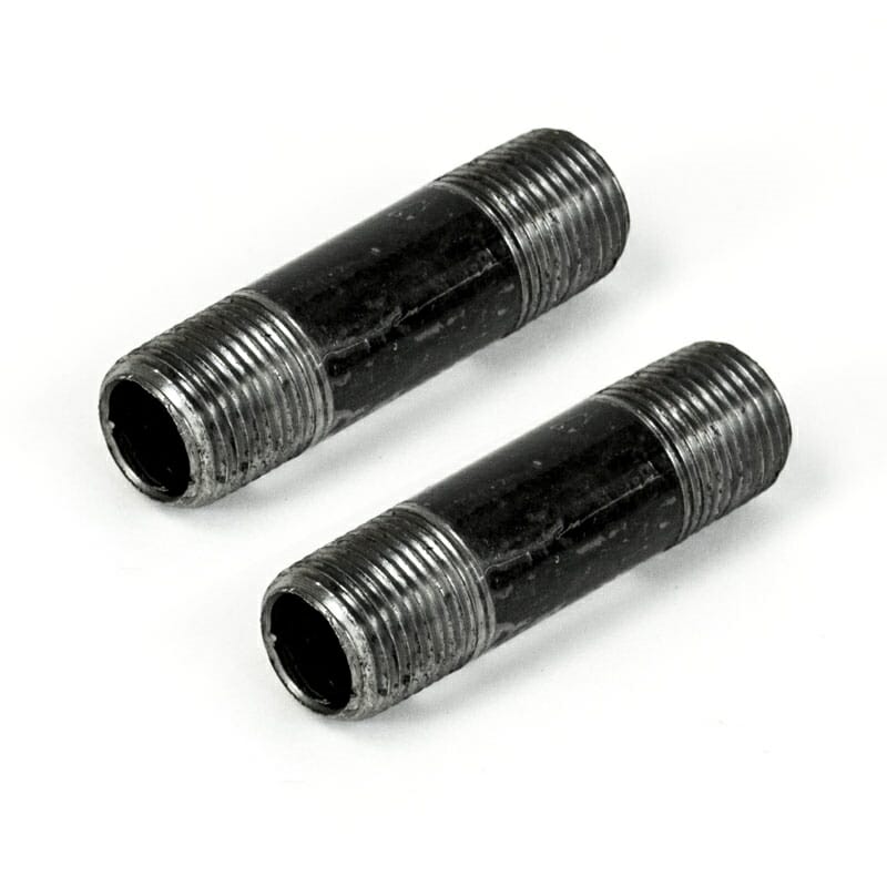 Black Iron Nipples, Set of 2