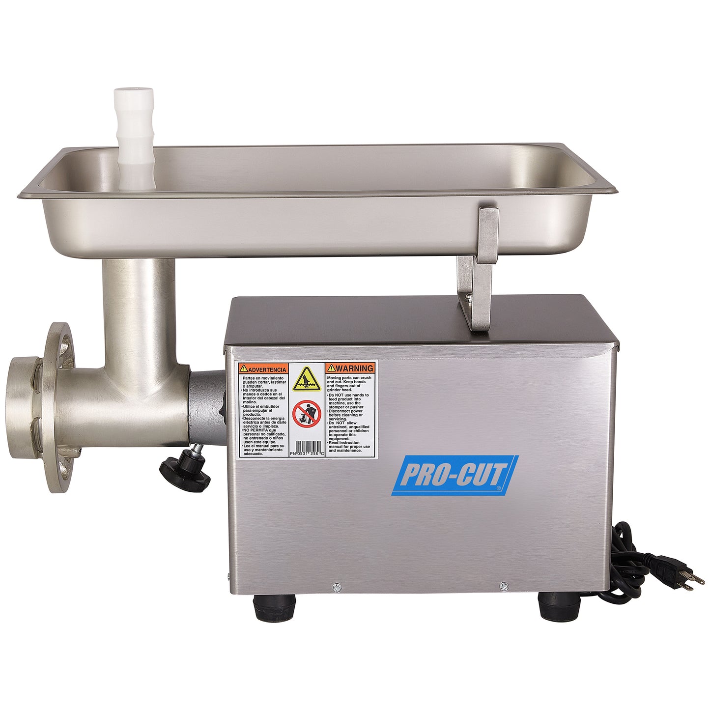 Pro-Cut_#12_Electric_Meat_Grinder;detachable_parts_for_easy_cleaning_and_maintenance;heavy_duty_3/4-hp_motor;Pro_Cut_Electric_Meat_Meat_Chopper_Grinder;built_to_last_grinding_plate