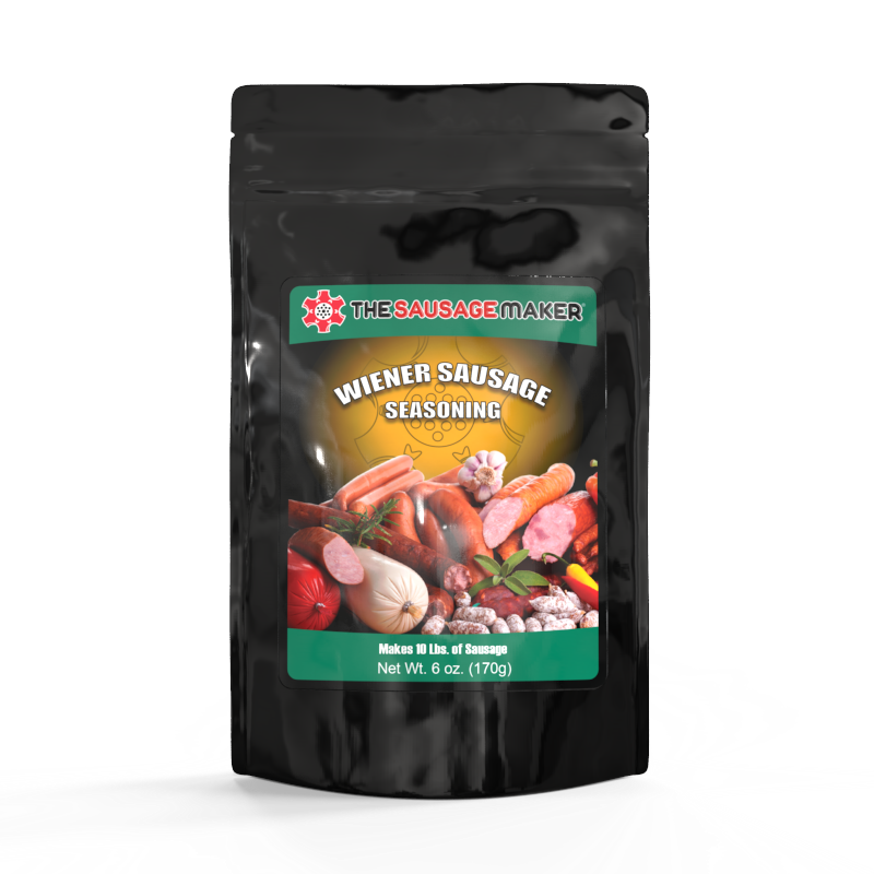 10lb_hotdog_kit;Hot_Dog_Wiener_Sausage_Seasoning,_6_oz.;Natural_Sheep_Casing_Home_Pack_2pack