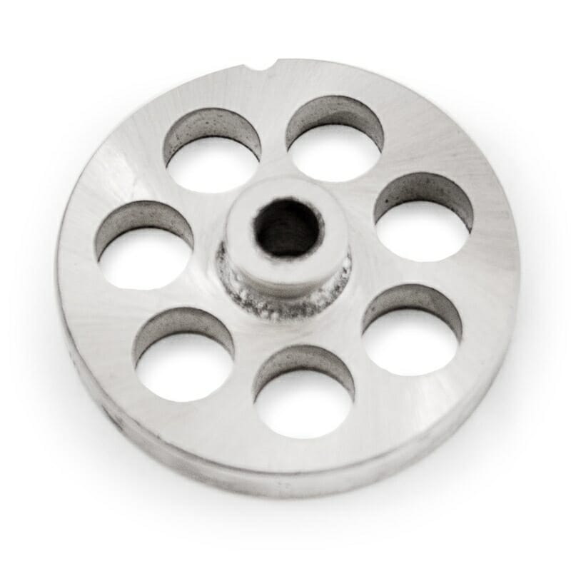 #22_Stainless_Steel_3/4"_Grinder_Plate_with_Hub