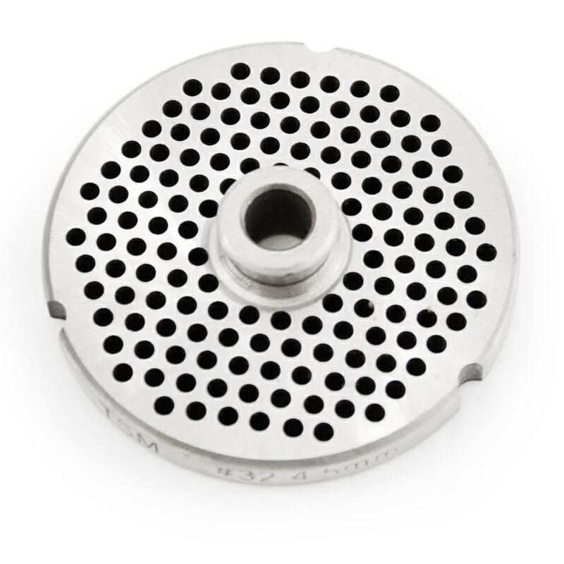 #32_Stainless_Steel_3/16"_Grinder_Plate_with_Hub