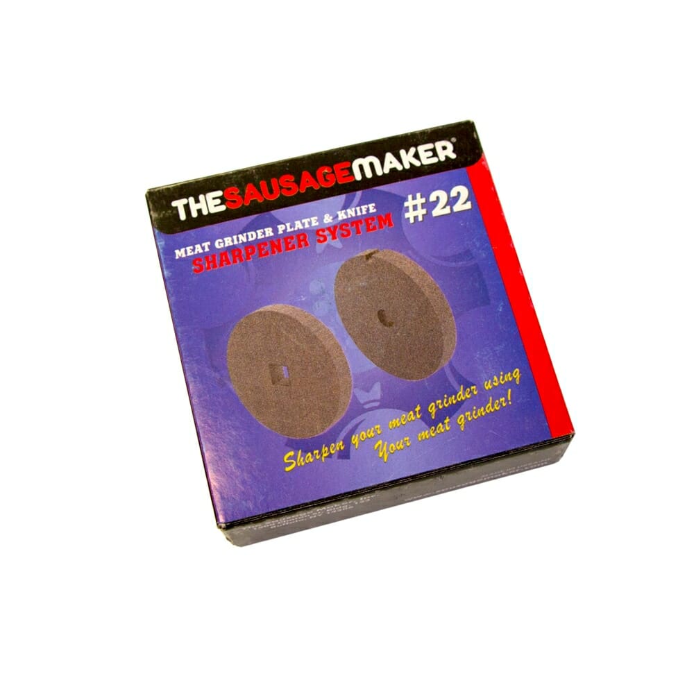 The_Sausage_Maker_#22_meat_grinder_knife_and_plate_sharpening_system