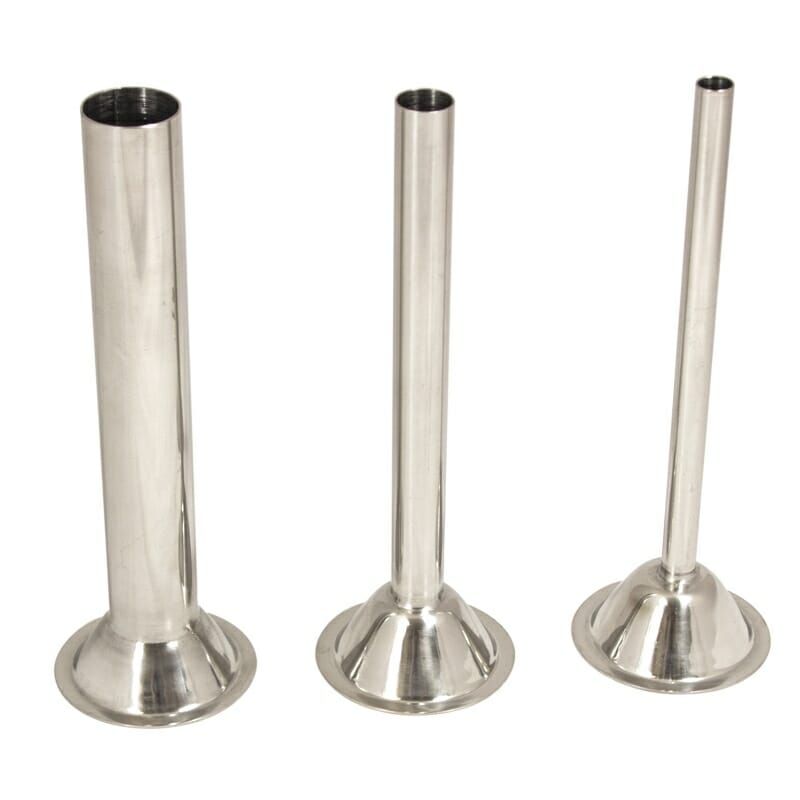 The_Sausage_Maker_#10/12_stainless_steel_stuffing_tubes_set_of_3