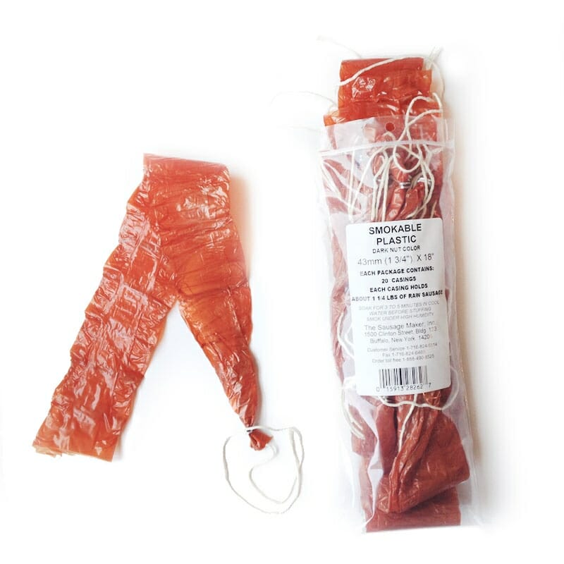 Round Smokeable Plastic Casings 43mm – The Sausage Maker