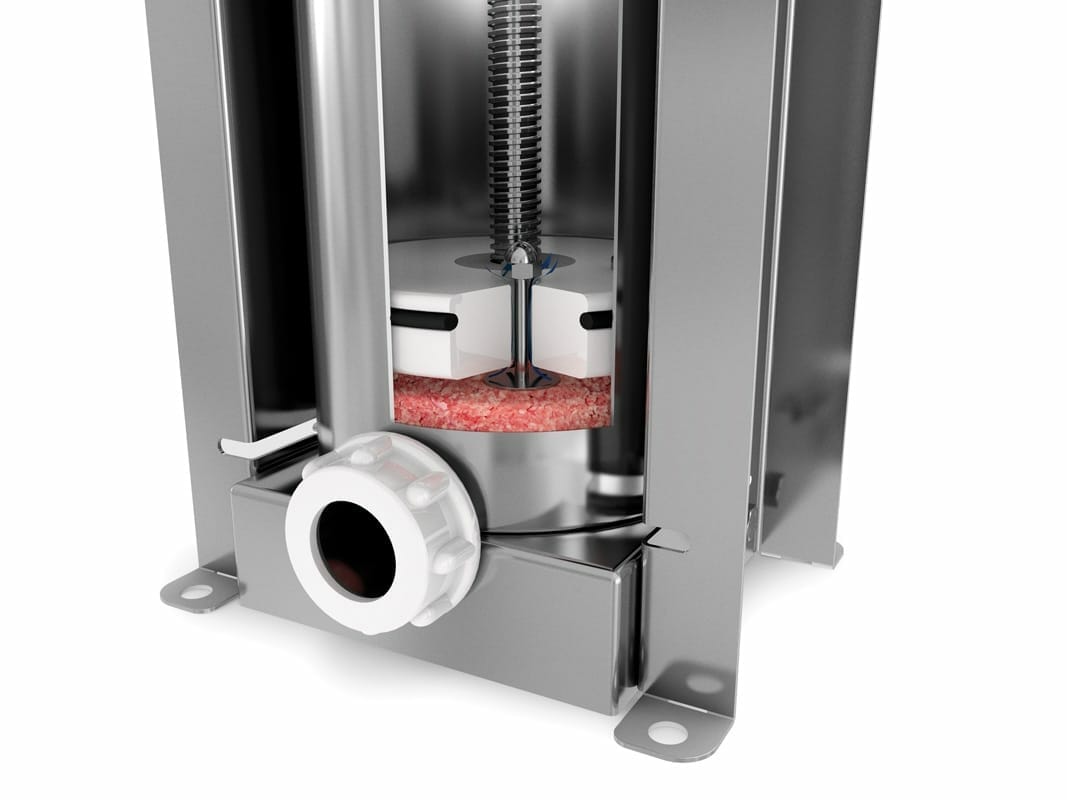 The_Sausage_Maker_5_lb._deluxe_sausage_stuffer,_built_by_TSM_for_easy_sausage_filling