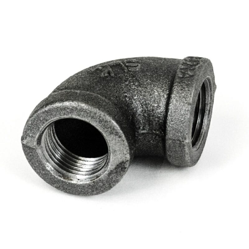 Black Iron 90 Deg. Elbow