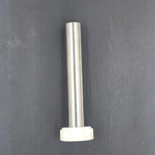 1_1/4"_Stainless_Steel_Stuffing_Tube_for_5lb._Stuffers_with_locknut