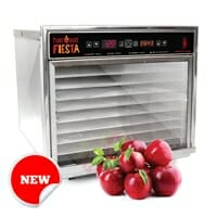Harvest Fiesta 5 Tray Digital Food Dehydrator with S/S Shelves