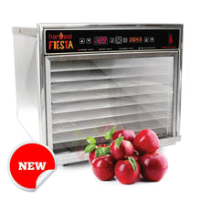 Harvest Fiesta 8 Tray Digital Food Dehydrator with S/S Shelves