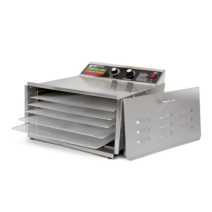 D-5_Food_Dehydrator_with_Stainless_Steel_Shelves;Stainless_Steel_Shelf_for_D-5/D-10/20#/30#
