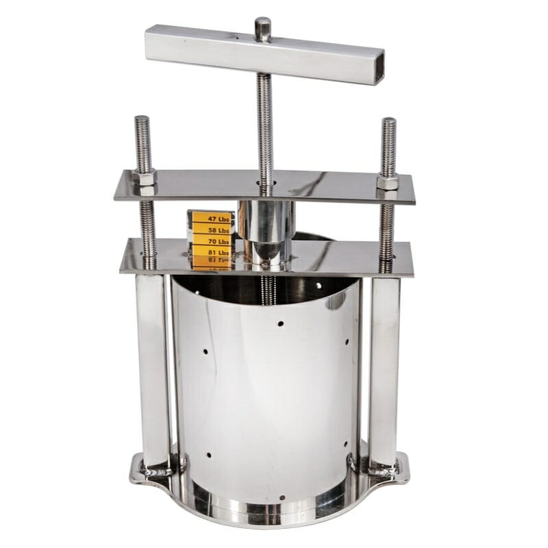 Stainless Steel Cheese Press