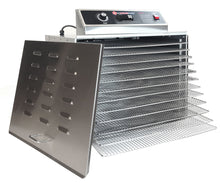 The_Sausage_Maker_Harvest_Fiesta_8_tray_digital_food_dehydrator_with_stainless_steel_shelves