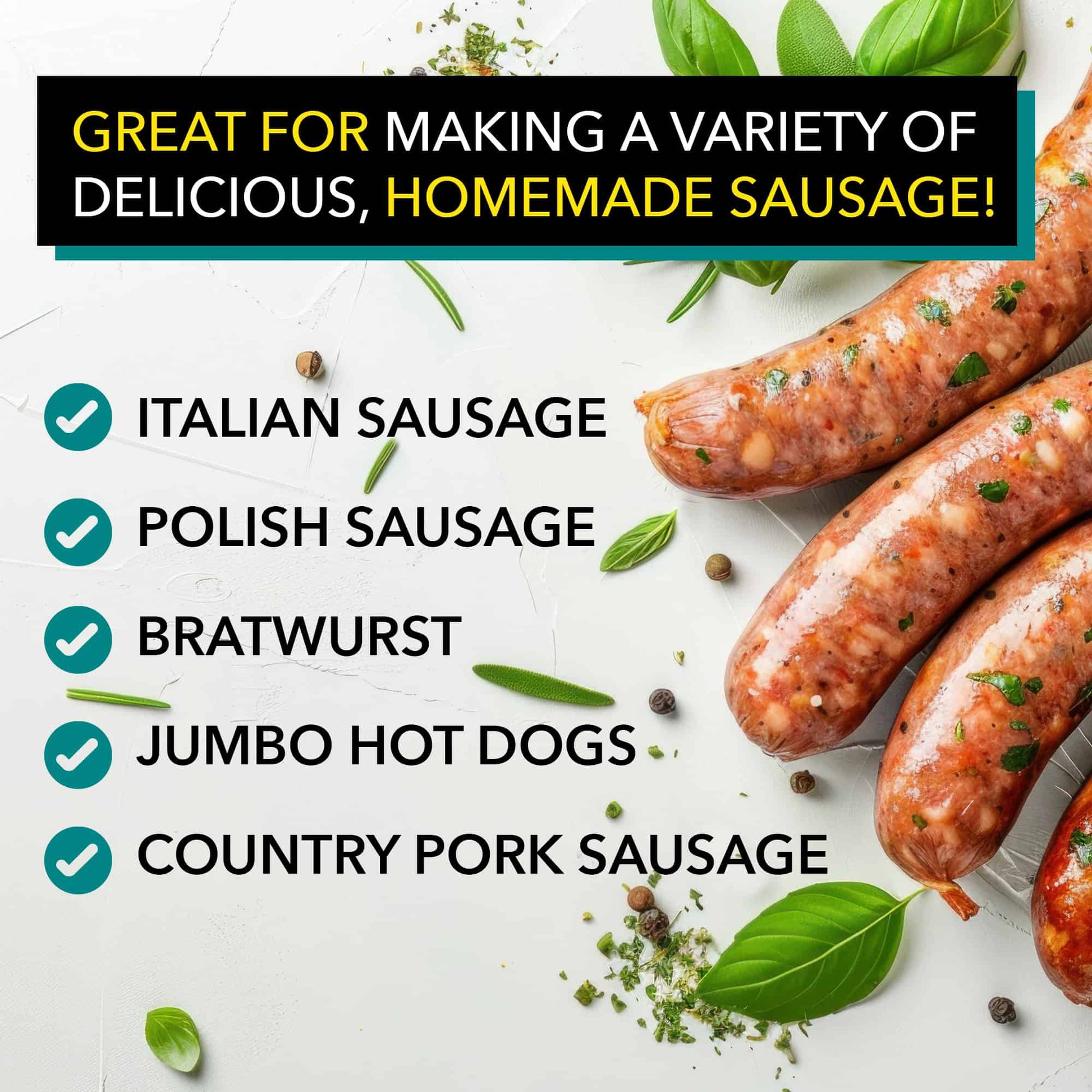 Hog-Casing-Home-Pack-Packaging-Front;Hog-Casing-Home-Pack-Packaging-Rear;Recipes_Made_With_Home_Pack_Hog_Casing;Hog-Casing-Home-Pack-Infographic;hog_casing_features_better_quality_than_the_competitors