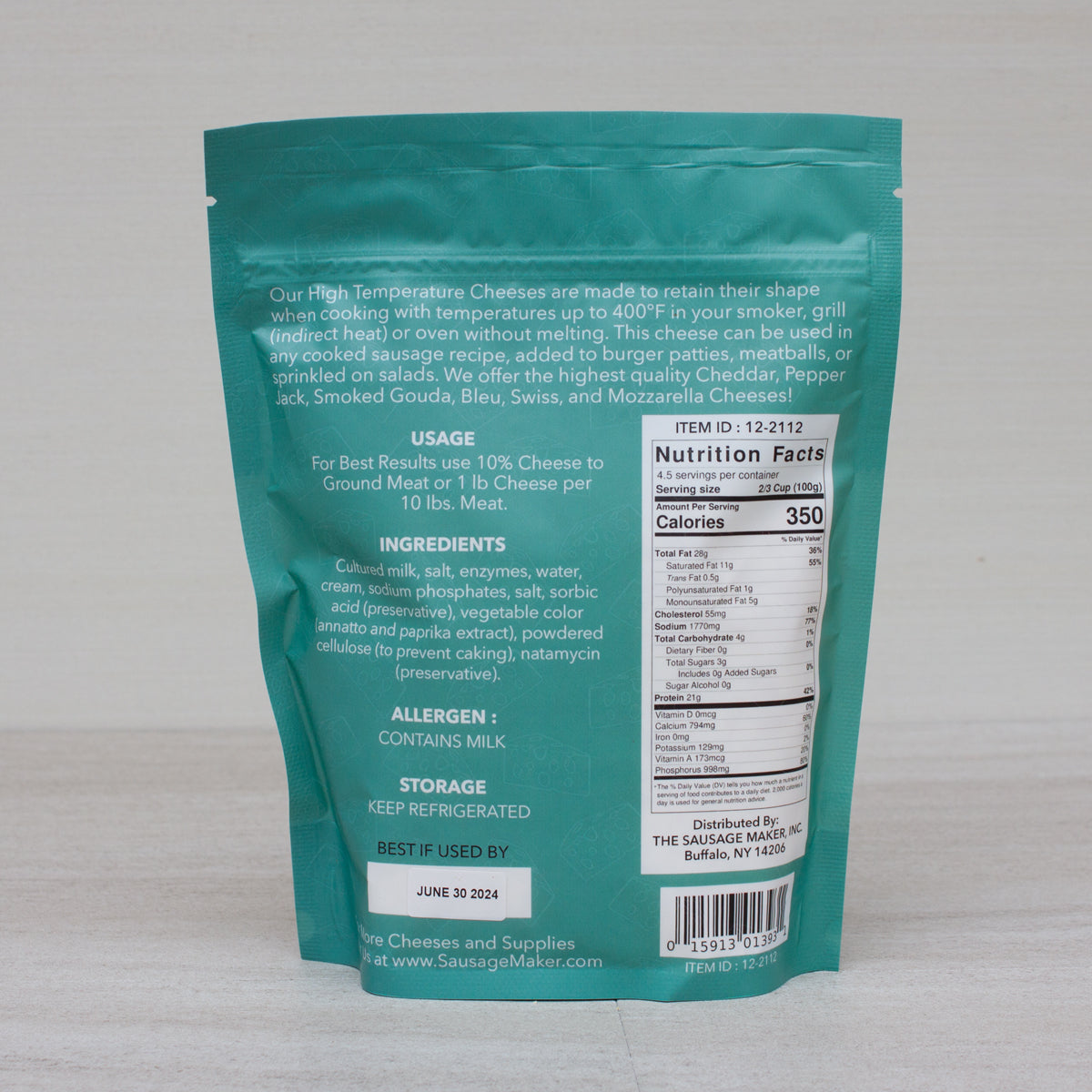 High_Temp_Swiss_Cheese_1_lb;High_Temp_Cheese_Instructions