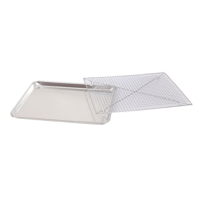 Valley_Sportsman_18_x_13_Inch_Aluminum_Jerky_Rack_&_Half_Sheet_Drip_Pan;Valley_Sportsman_18_x_13_Inch_Aluminum_Jerky_Drip_Pan;Valley_Sportman_Jerky_Rack