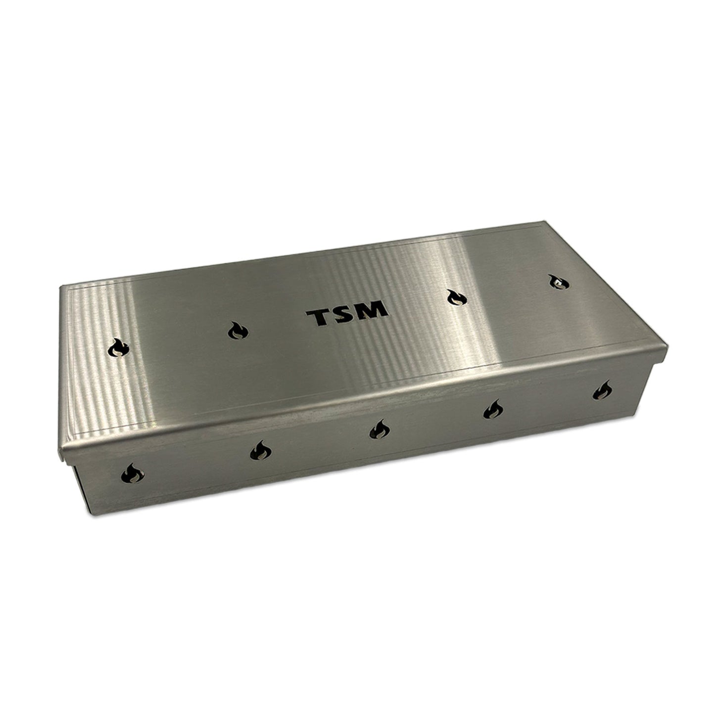 TSM_grilling_smoker_box;sawdust-inside-smoker-box-for-grilling;TSM-smoke-box-for-grills-and-smokers