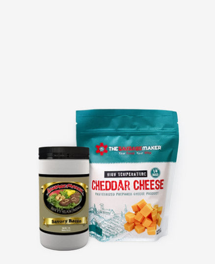 savory bacon and cheddar cheese bundle