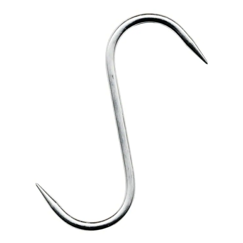Stainless Steel S Hook, 6 x 6mm, Set of 3