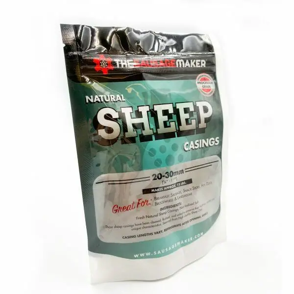 Natural Sheep Casings Home Pack 2pack