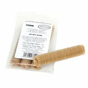 Smoked Collagen Casings 26mm